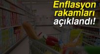 Kasım ayı enflasyon rakamları açıklandı...