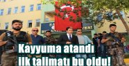 Kayyuma atandı ilk talimatı bu oldu!