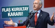 Kılıçdaroğlu açıkladı! CHP kurultaya gidiyor