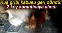 Kuş gribi kabusu geri döndü: 2 köy karantinaya alındı