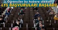 LYS başvuruları başladı