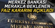 Merkez Bankası faiz oranlarında değişiklik yapmadı