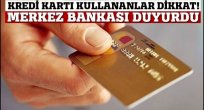 Merkez Bankası'ndan kredi kartı açıklaması