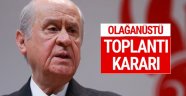 MHP'den son dakika olağanüstü toplantı kararı