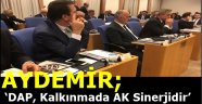 Milletvekili Aydemir: 'DAP, Kalkınmada AK sinerjidir'