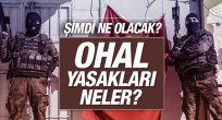 Olağanüstü hal yasakları olağanüstü hal nedir?