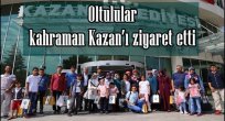 Oltulular kahraman Kazan'ı ziyaret etti