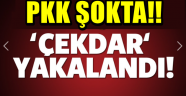 PKK ŞOKTA:"ÇEKTAR "YAKALANDI..