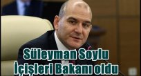 Süleyman Soylu İçişleri Bakanı oldu