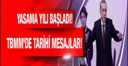 TBMM açıldı! Erdoğan'dan tarihi mesajlar