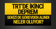 TRT'de ikinci deprem!