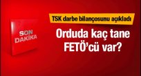 TSK'da kaç tane FETÖ'cü asker var