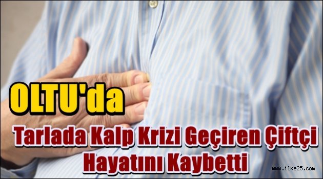 Tarlada Kalp Krizi Geçiren Çiftçi Hayatını Kaybetti