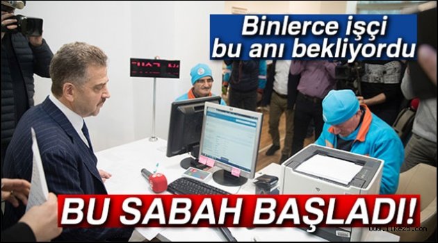 Taşeron işçilerin kadro başvuruları başladı