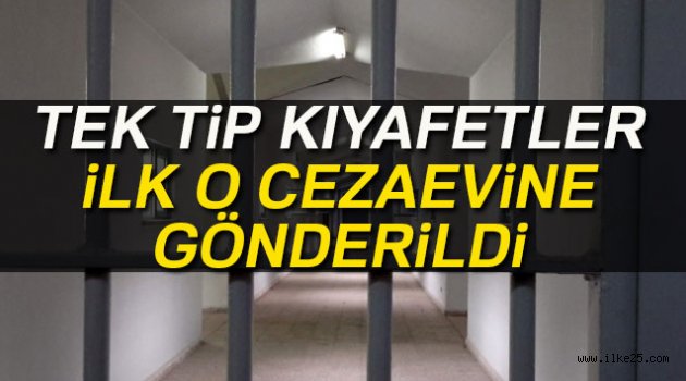 Tek tip kıyafetler Diyarbakır Cezaevine gönderildi