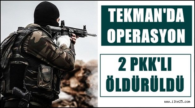 Tekman'da Operasyon!!