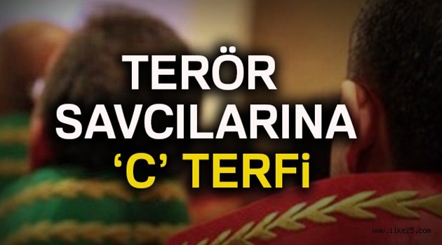 Terör savcılarına 'C' terfi