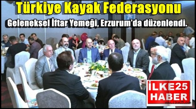 TKF'dan Erzurum'da Geleneksel İftar Yemeği