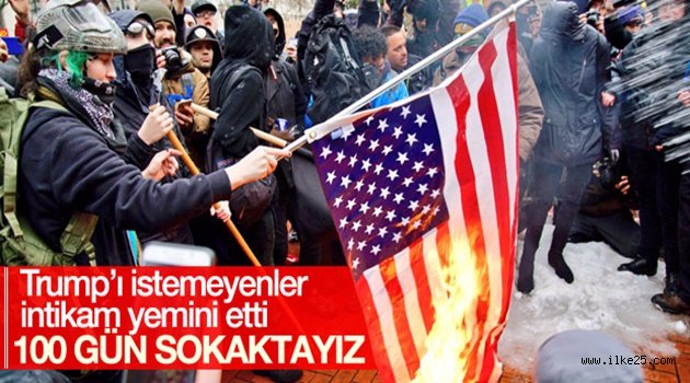 Trump karşıtı gösterilerde 220 gözaltı