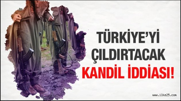 Türkiye'yi çıldırtacak Kandil iddiası!