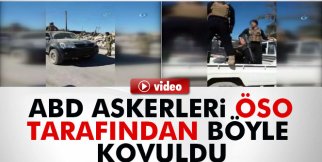 ABD askeri Çobanbey'den böyle kovuldu