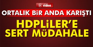 Kadıköy'de HDP'li gruba müdahale